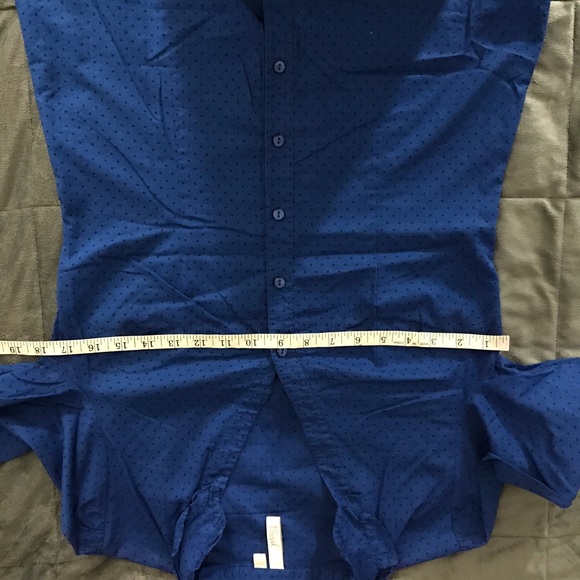 Fossil Polka Dot Button Down Blouse Size Small - Picture 7 of 8